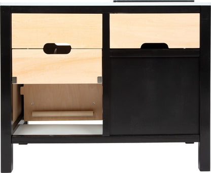 Kinderküche mit Kücheninsel Industrial - BesonderesHoch2