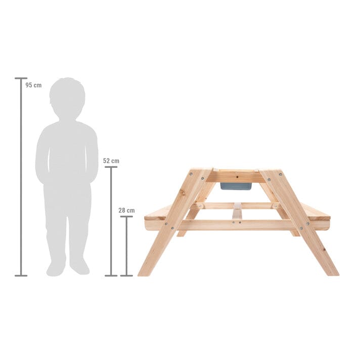 Kindersitzgruppe Matschtisch small foot 