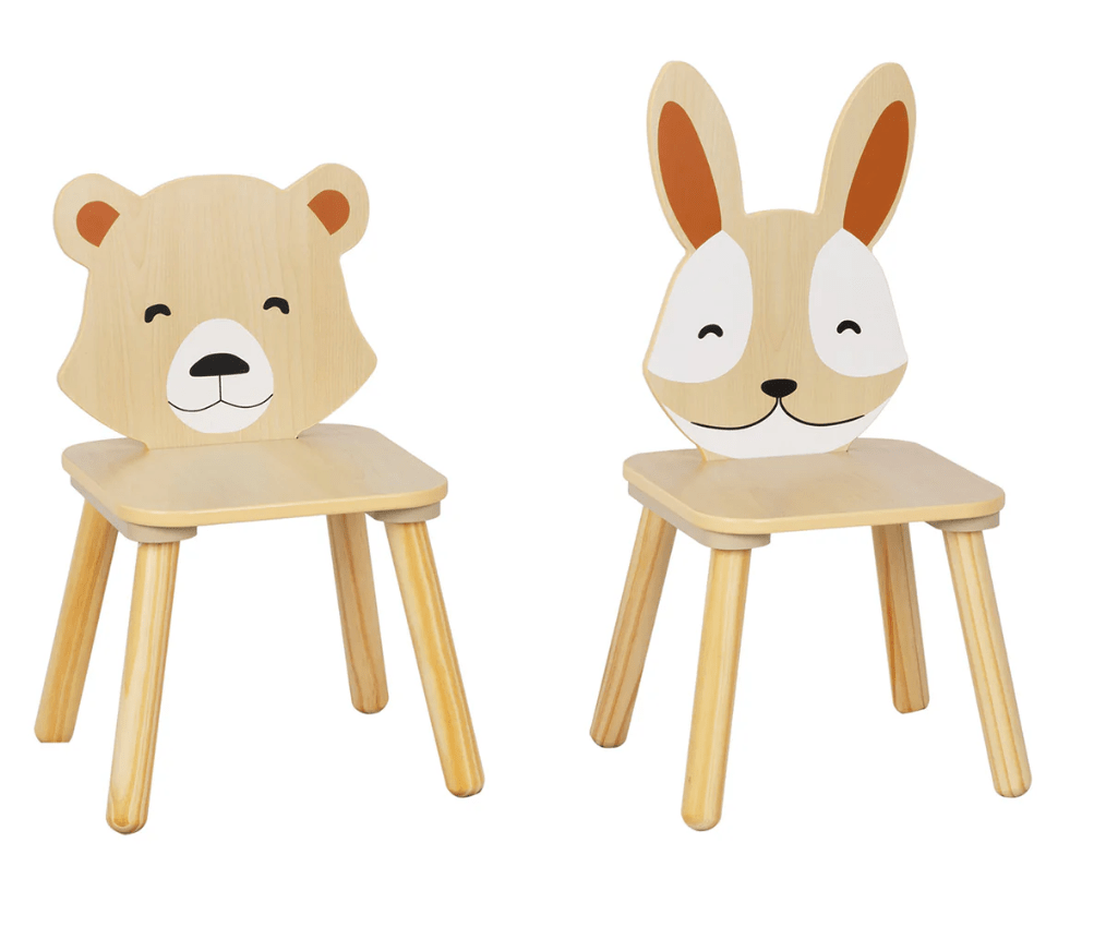 Kindertisch mit 2 Stühlen - BesonderesHoch2