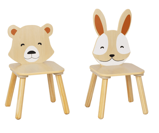 Kindertisch mit 2 Stühlen - BesonderesHoch2