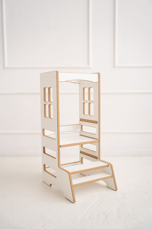 CLASSIC Montessori Lernturm – Kitchen Helper Kinderplattform