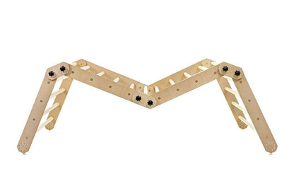 Kletterdreieck Set 3 in 1 mit Rutsche - Pikler Dreieck mit Rampe - BesonderesHoch2