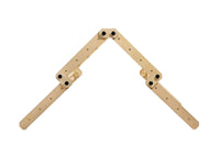 Kletterdreieck Set 3 in 1 mit Rutsche - Pikler Dreieck mit Rampe Luula 