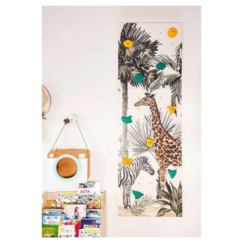 Kletterwand Kinderzimmer, Indoor, Kinder, - Zoo - BesonderesHoch2