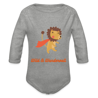 Langarm - Body „Wild & Wundervoll“ - BesonderesHoch2