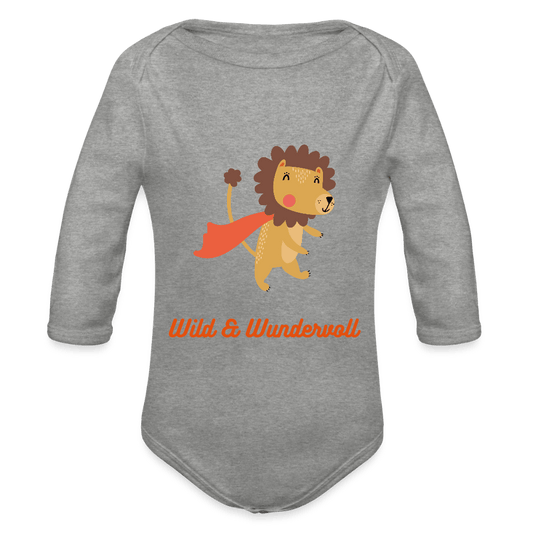 Langarm - Body „Wild & Wundervoll“ - BesonderesHoch2