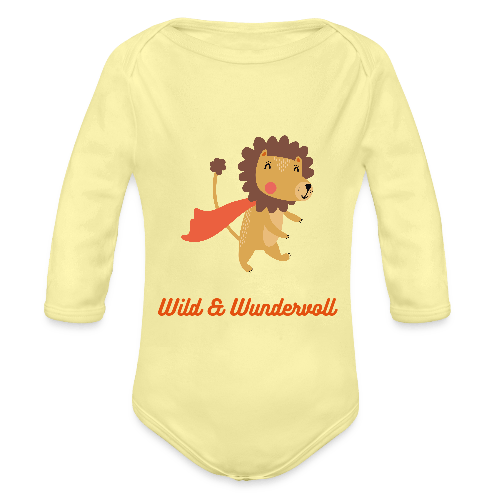 Langarm - Body „Wild & Wundervoll“ - BesonderesHoch2