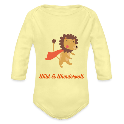 Langarm - Body „Wild & Wundervoll“ - BesonderesHoch2