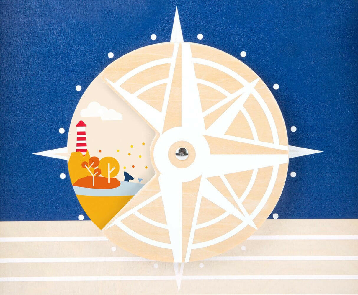 Lauflernwagen Wal aus Holz - BesonderesHoch2