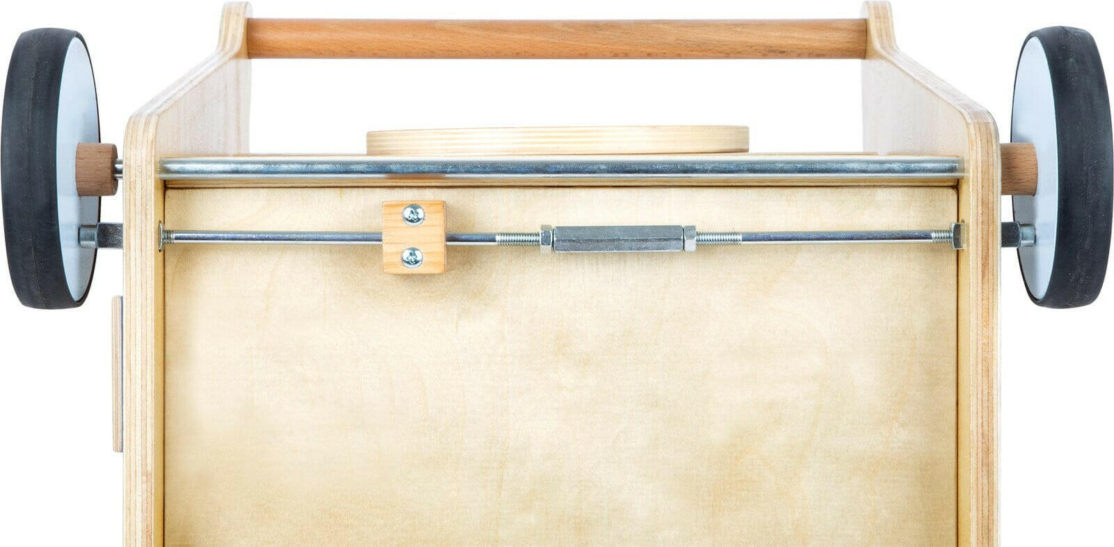 Lauflernwagen Wal aus Holz - BesonderesHoch2