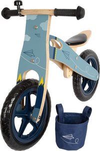 Laufrad blauer Papierflieger small foot 