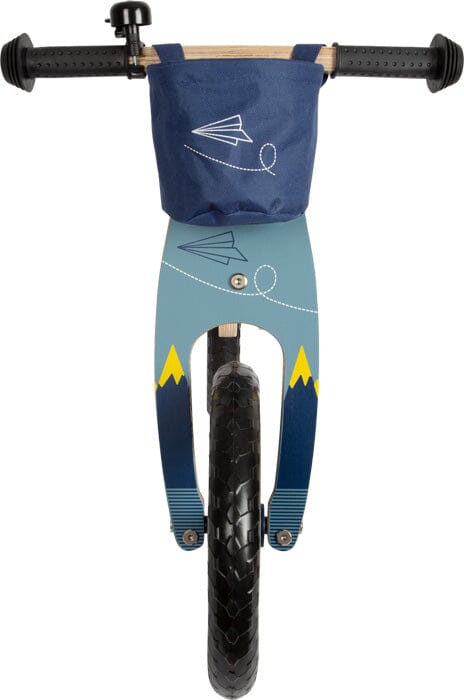 Laufrad blauer Papierflieger small foot 