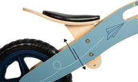 Laufrad blauer Papierflieger small foot 