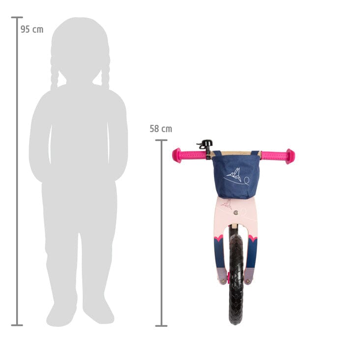 Laufrad rosa Kolibri small foot 