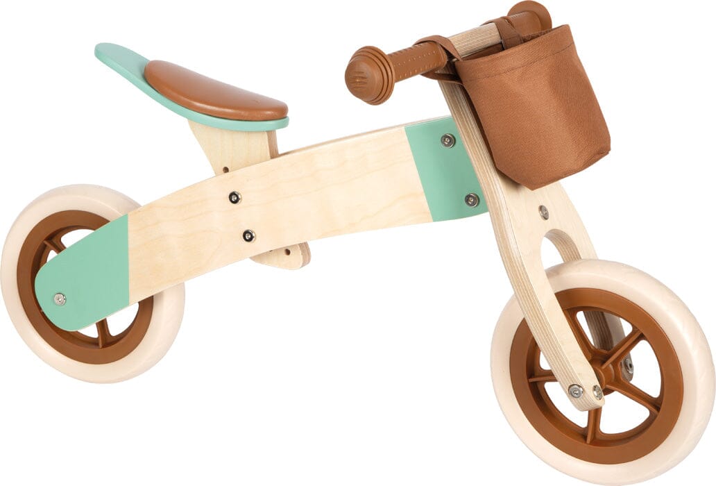 Laufrad und -dreirad Maxi Karamellbraun Laufrad small foot 