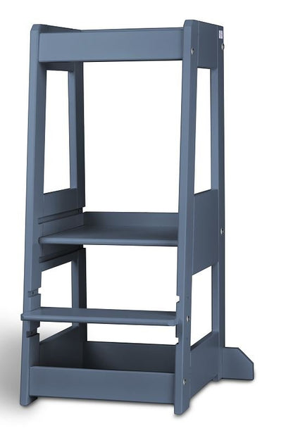 Lernturm Felix - Learning tower - blau | tiSsi® by Schmatzepuffer® "gratis personalisierbar" - BesonderesHoch2