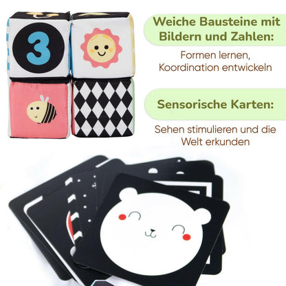Montessori - Box für Babys von 0 bis 6 Monaten - BesonderesHoch2