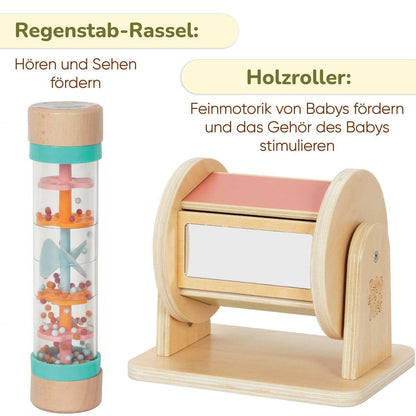 Montessori - Box für Babys von 0 bis 6 Monaten - BesonderesHoch2