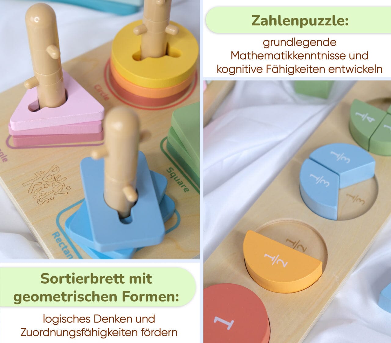 Montessori - Box für Kinder von 24 bis 36 Monaten - BesonderesHoch2