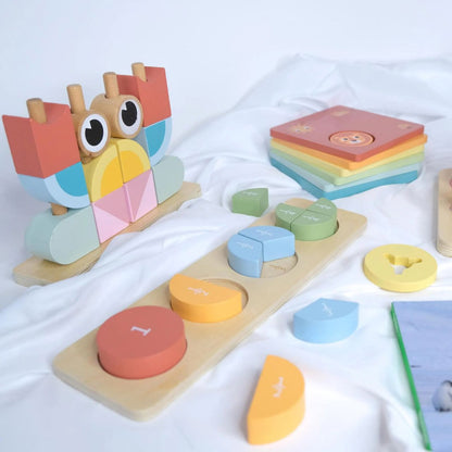 Montessori - Box für Kinder von 24 bis 36 Monaten - BesonderesHoch2