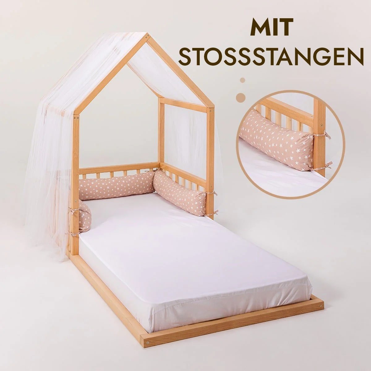 Montessori Kinderbett ab 2 Jahren - BesonderesHoch2