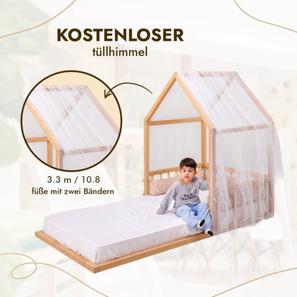 Montessori Kinderbett ab 2 Jahren - BesonderesHoch2