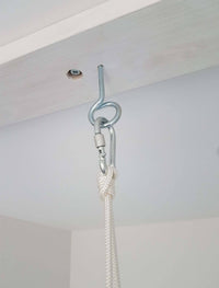 Premium Babyschaukel aus Leinen, Natur Pumpur 