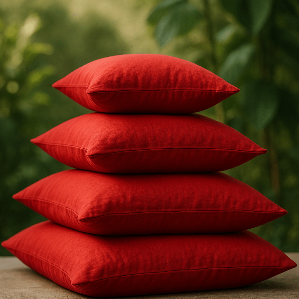 Premium Lyocell Kinderbettwäsche "Aurora Red" - BesonderesHoch2