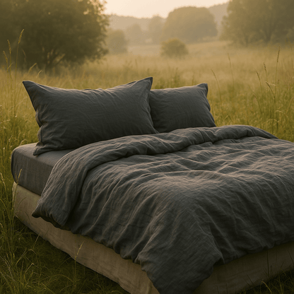 Premium Lyocell Kinderbettwäsche "Frosty Stone" - BesonderesHoch2