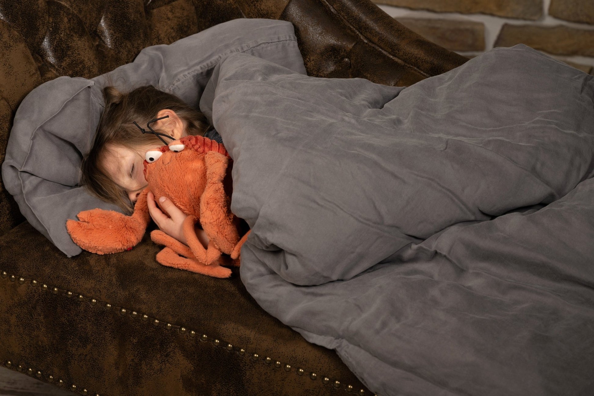 Premium Lyocell Kinderbettwäsche "Frosty Stone" - BesonderesHoch2