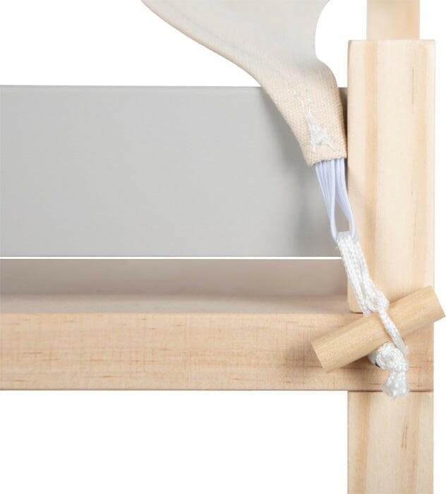 Puppenhaus Natur mit Möbeln - BesonderesHoch2