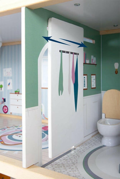 Puppenhaus Stadtvilla - BesonderesHoch2