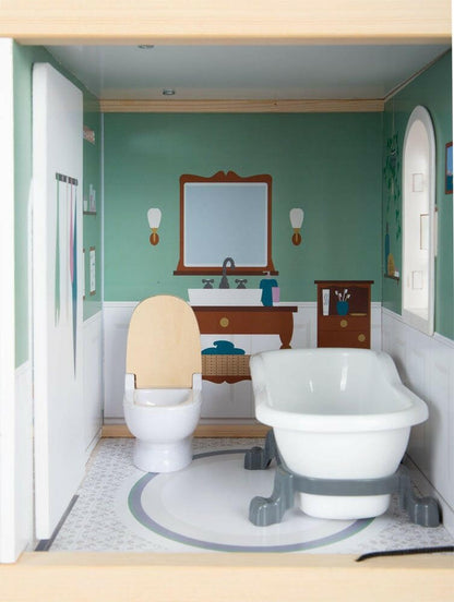 Puppenhaus Stadtvilla - BesonderesHoch2