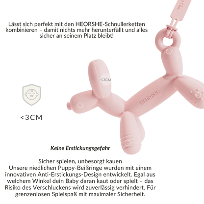Puppy Teether (Rosa) - BesonderesHoch2