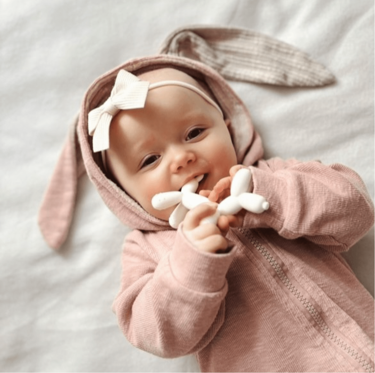 Puppy Teether (Weiß) - BesonderesHoch2