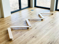 Schwebebalken, Balancierpfad, Balancierbalken, Sinnespfad, Montessori SmartFoxWood 