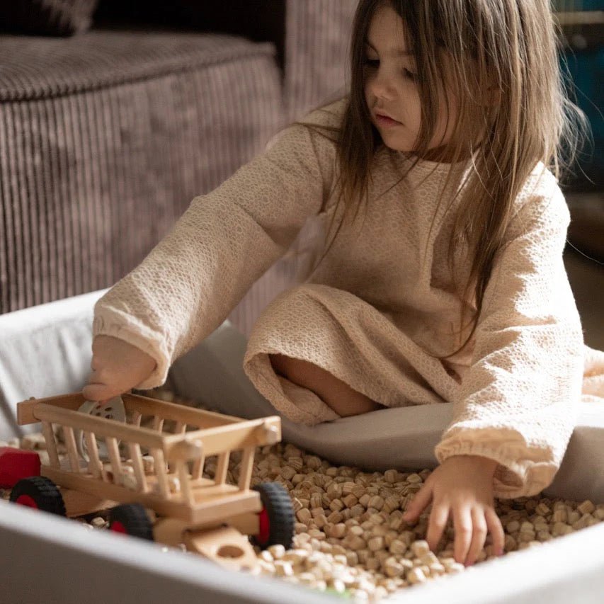 Sensorik - Würfelbox – Komplettset mit Kreativwürfeln & Werkzeug - BesonderesHoch2