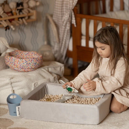 Sensorik - Würfelbox – Komplettset mit Kreativwürfeln & Werkzeug - BesonderesHoch2