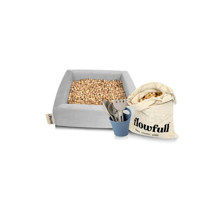 Sensorik - Würfelbox – Komplettset mit Kreativwürfeln & Werkzeug - BesonderesHoch2