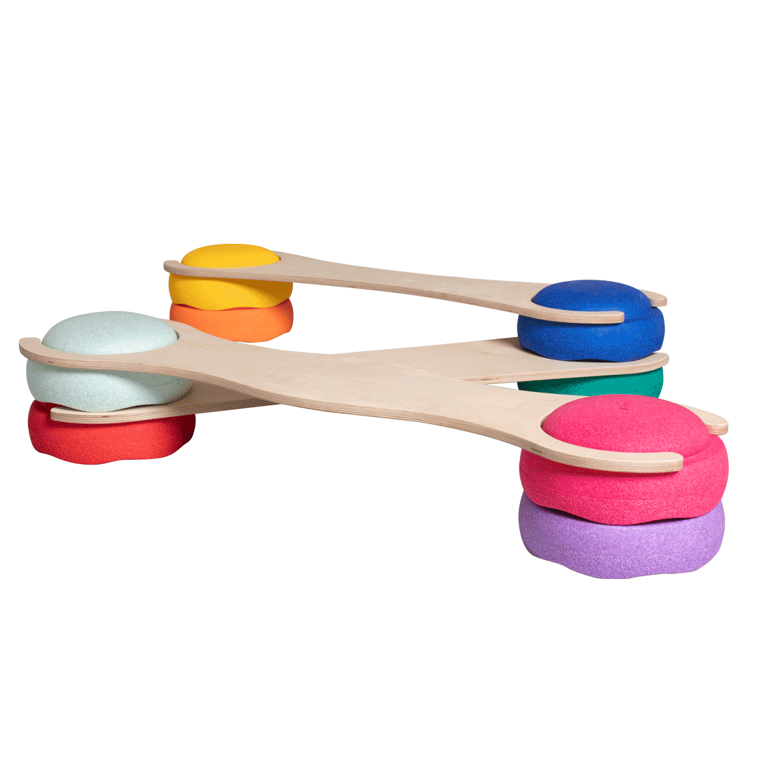 Stapelboard 3er Set DS für Stapelsteine – perfekte Balance und kreative Bewegung - BesonderesHoch2