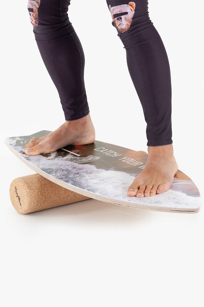 Surf Balance Board Kinder, Balanceboard, Montessori, Surfbrett, Wackelbrett, Balance Board Holz, - besondereshoch2