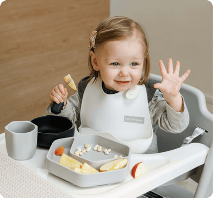 Toddler Feeding Set (Grau) - BesonderesHoch2