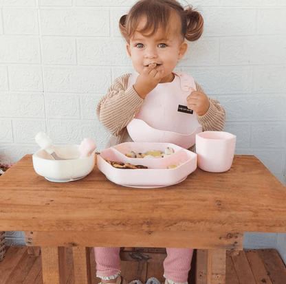 Toddler feeding Set (Rosa) - BesonderesHoch2