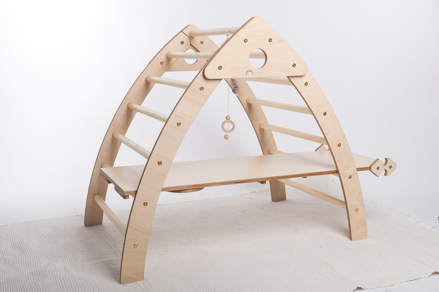Faltbares Kletterdreieck, Pikler Art, Montessori, Rutschrampe, Tisch - besondereshoch2