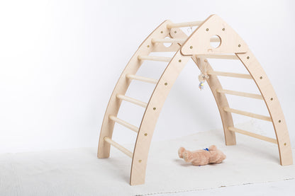 Faltbares Kletterdreieck, Pikler Art, Montessori, Rutschrampe, Tisch - besondereshoch2