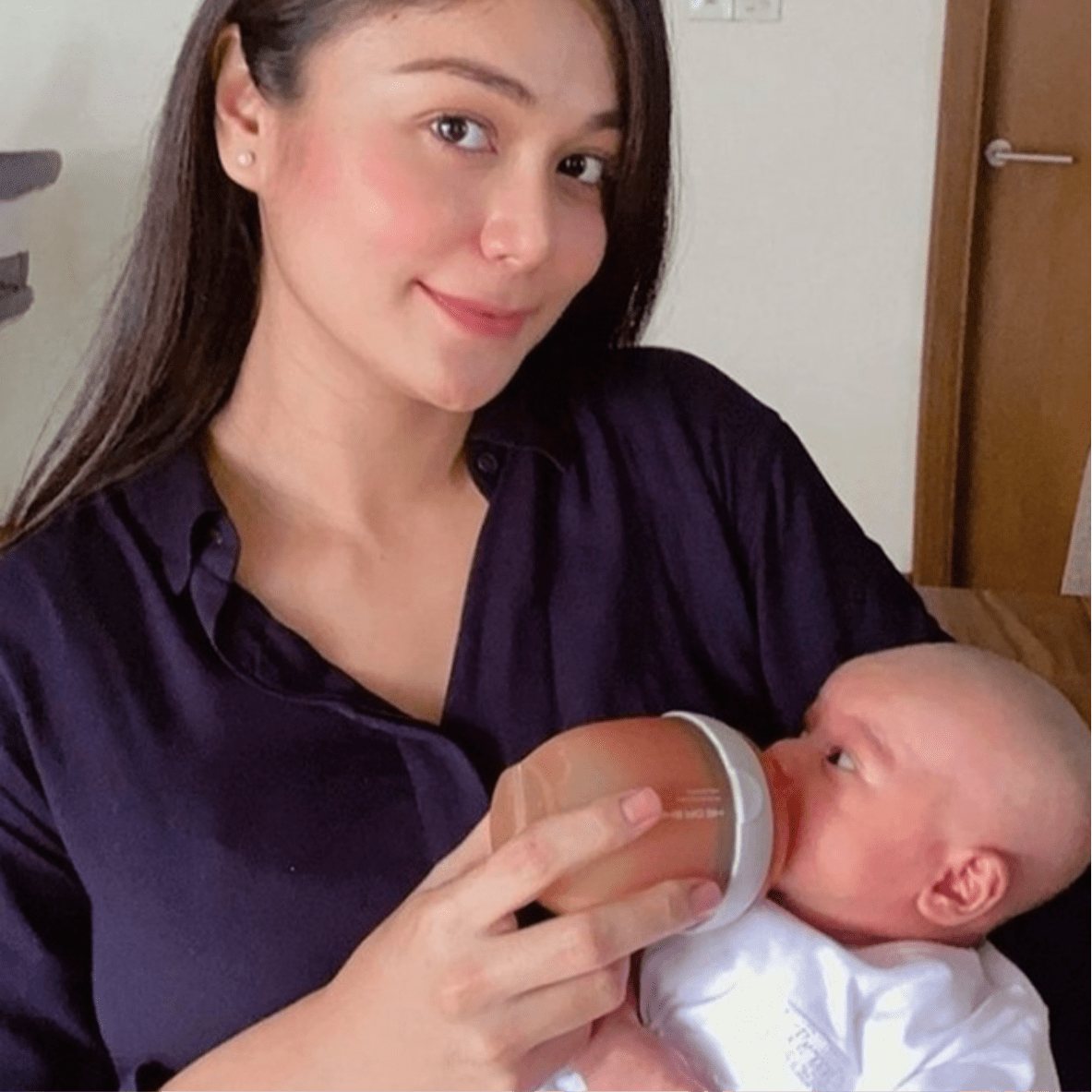 Ultra Wide Neck Baby Bottle 160ml (Grau) - BesonderesHoch2