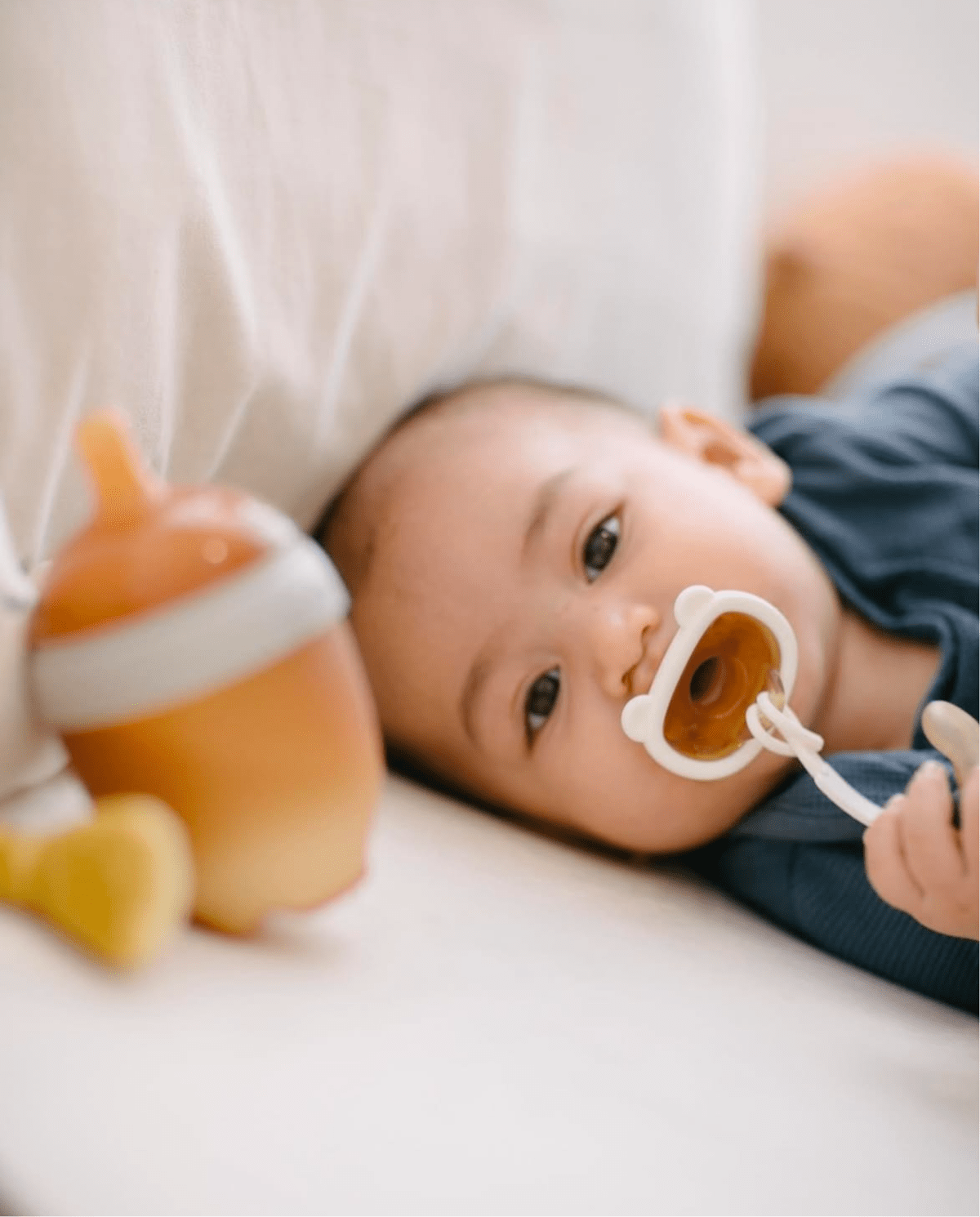 Ultra Wide Neck Baby Bottle 160ml (Grau) - BesonderesHoch2