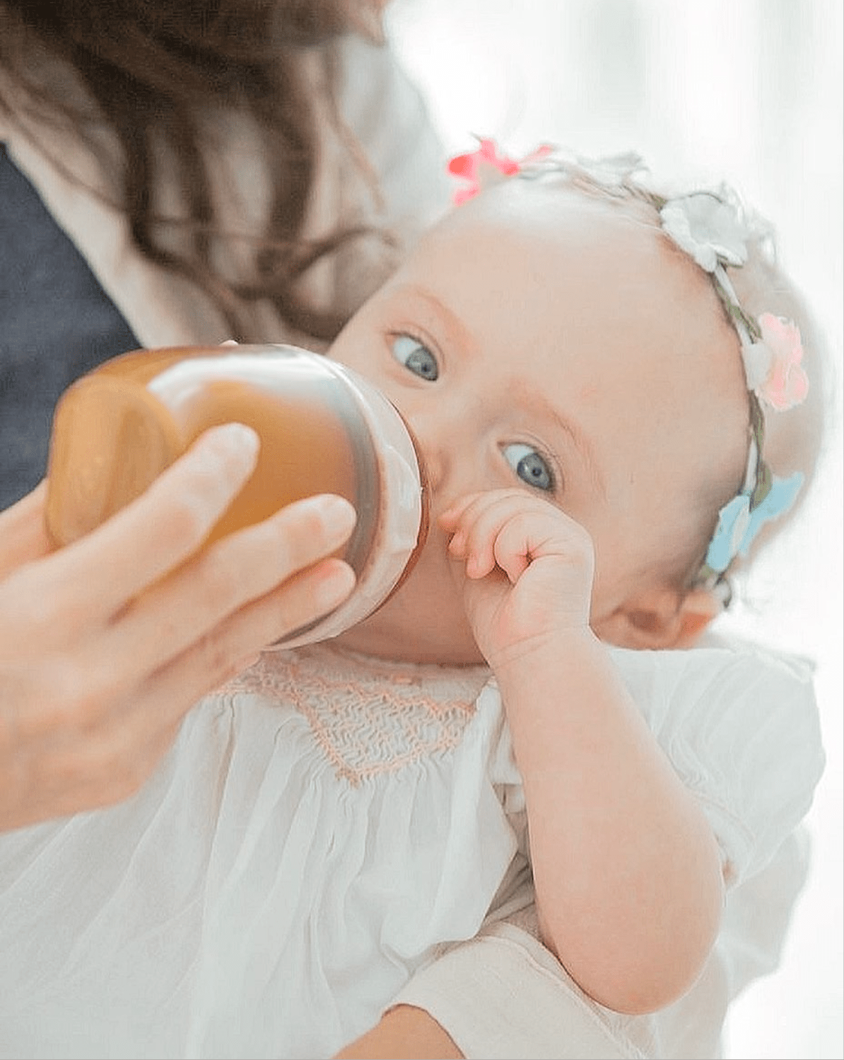 Ultra Wide Neck Baby Bottle 160ml (Rosa) - BesonderesHoch2