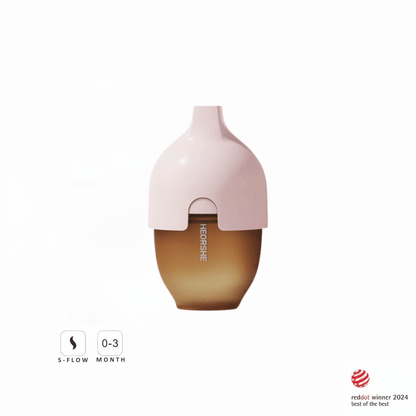 Ultra Wide Neck Baby Bottle 160ml (Rosa) - BesonderesHoch2