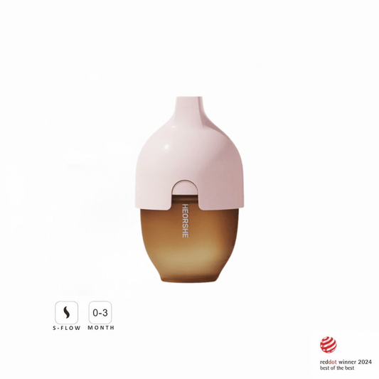 Ultra Wide Neck Baby Bottle 160ml (Rosa) - BesonderesHoch2